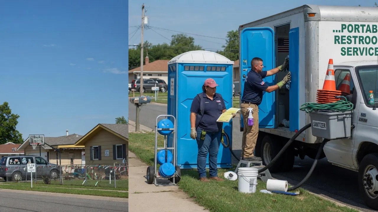 Portable Toilet Rental in Otisco, IN near me